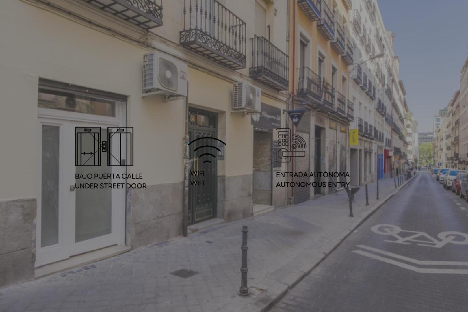 Cool Deluxe Interior Design A 2 Min De Gran Via Apartment Madrid Exterior photo